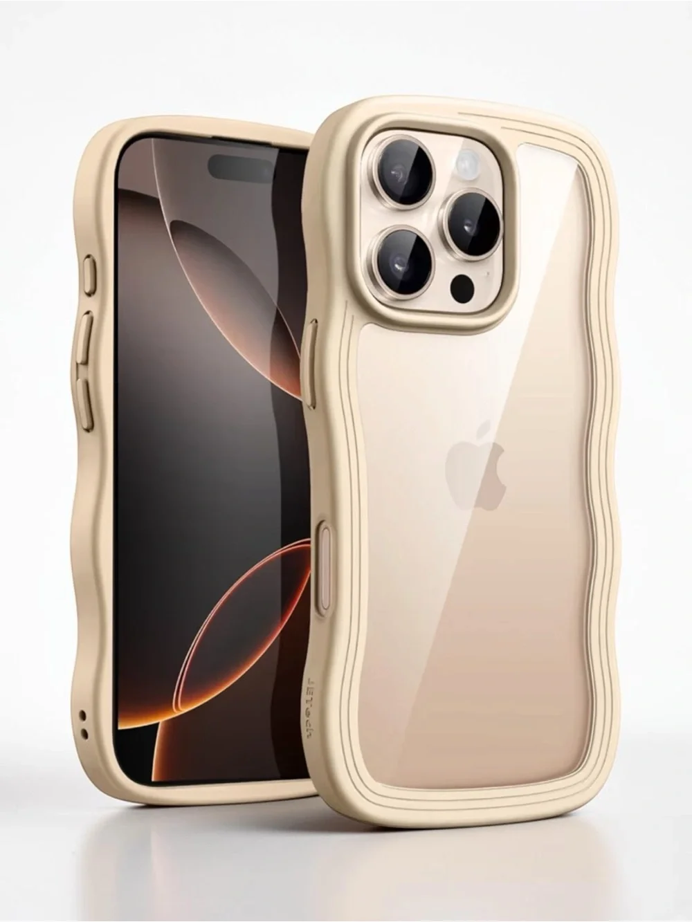 New Sealed in Box Cellphone Wavy Case for iPhone 16 Pro Max ONLY